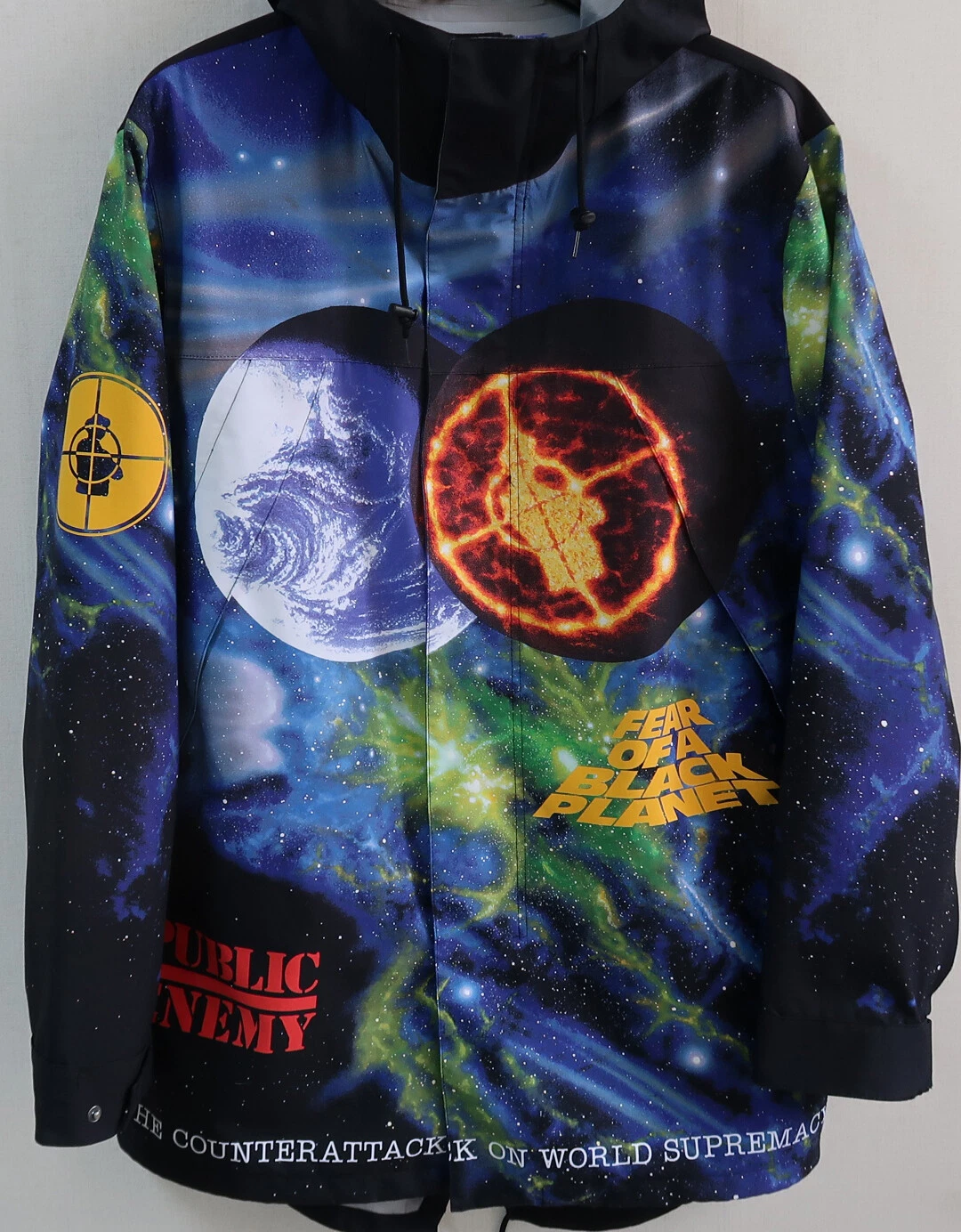 Parka Supreme Undercover Public Enemy Taped Seam Taille M Boîte logo 100 % authentique