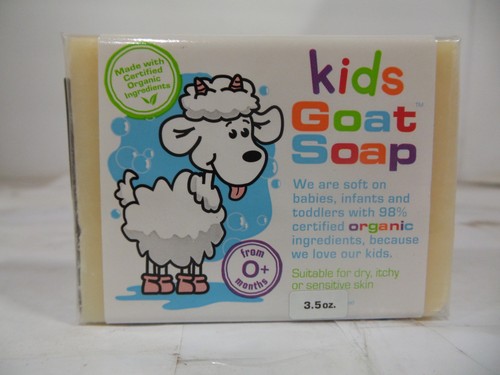 Goat Kids Organic Soap, 3.5 oz - 第 1/1 張圖片
