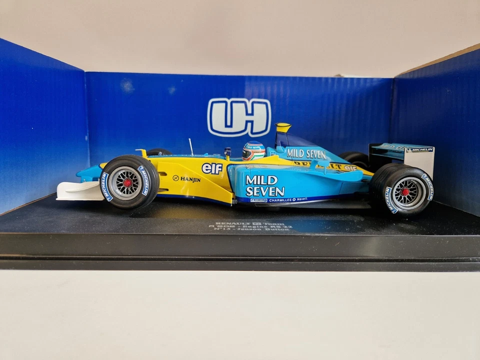 Pulsante Universal Hobbies 1/18 Mild Seven Renault F1 RS22 J. - 2002 - 2191 - Immagine 2 di 4