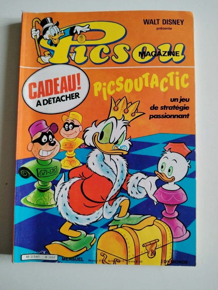 PICSOU MAGAZINE N° 113 WALT DISNEY 1981 + CADEAU - Photo 1/1