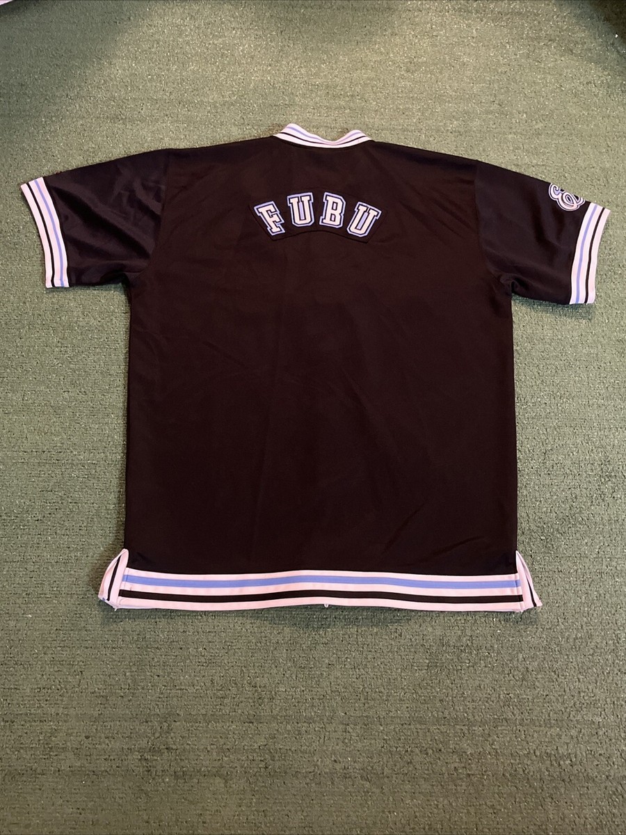 FUBU Eastside 05 City Series Collection Black Button Down