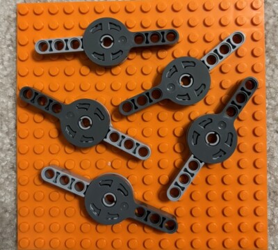 LEGO TECHNIC ROTATION JOINT DARK GRAY LIGHT GRAY LOT OF 5 LIFT ARM ...