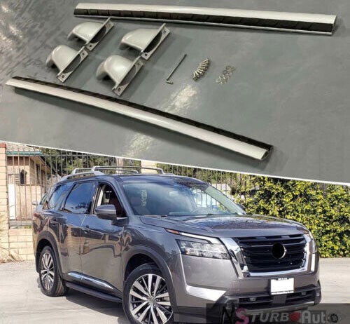 2Pcs Fits for Nissan Pathfinder 2022-2024 Roof Rail Rack Cross Bar ...