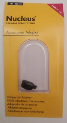Cochlear Implant Nucleus ESPrit 3G Accessories Adaptor Z60121 Sealed ...