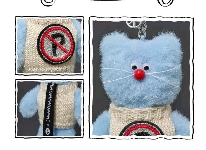 G-Dragon PEACEMINUSONE X MONAMHEE Plush KeyRing 2 Type Set G-Dragon PEACEMINUSONE X MONAMHEE Plush KeyRing 2 Type Set