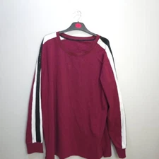 TLF Apparel Sweater Men’s Size XL Long Sleeve Pullover Red Sweatshirt Cotton