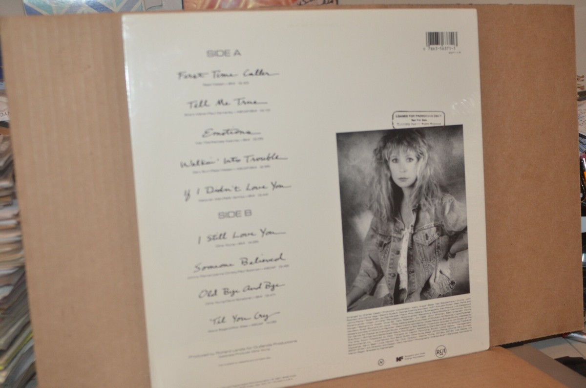 SEALED COPY OF JUICE NEWTON: EMOTION; 1987 RCA 6371 PROMO LP SEALED COPY OF JUICE NEWTON: EMOTION; 1987 RCA 6371 PROMO LP