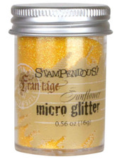 Stampendous MG07 Frantage Micro Glitter .56 oz- Sunflower - NEW