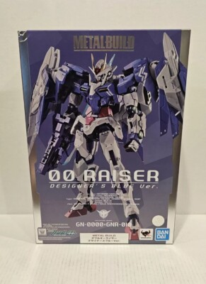 Bandai Metal Build Double 00 Raiser Designer's Blue Ver Tamashii