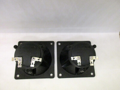 NEW (2) 3-3/8 Horn Tweeters. Speaker Box. Motorola Replacements