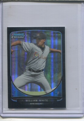 2013 Bowman Chrome Mini Black Refractors #276 William White /25 | eBay
