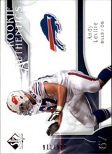A1642- 2009 SP Authentic #211 Andy Levitre RC /999 *SAMPLE PIC