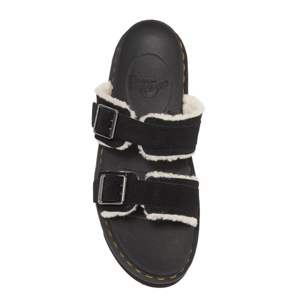 Dr. Martens Myles Faux Fur Platform Sandal Dark Brown Dr. Martens Myles Faux Fur Platform Sandal Dark Brown main image 4