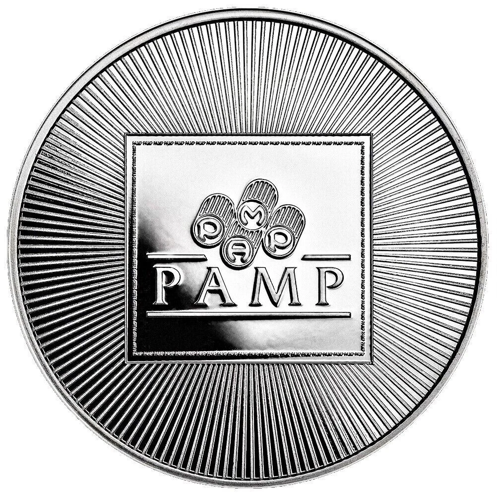 Pamp Suisse 1 oz Precious Metal Content per Unit Silver Bullion