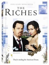 The Riches - Season 1 - DVD By Minnie Driver,Eddie Izzard - GOOD The Riches - Season 1 - DVD By Minnie Driver,Eddie Izzard - GOOD