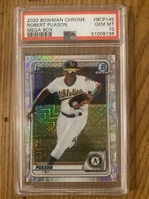 2020 Bowman Chrome ROBERT PUASON MEGA BOX RC/ROOKIE ATHLETICS #BCP145 PSA 10 GEM