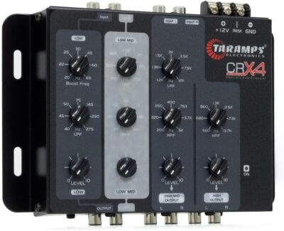 Taramp's Crx4 Compact 4 Channel Car Audio Crossover With Custom