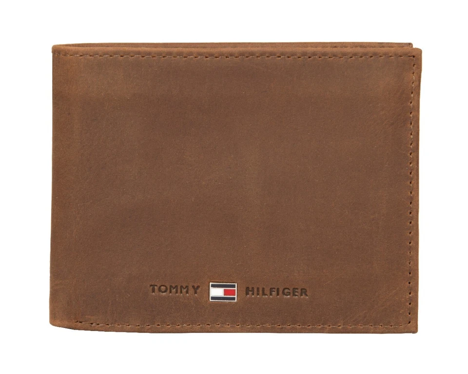 Herrenbrieftasche TOMMY HILFIGER 8cc + Münze Leder mit Logo Artikel XM0XM02202 c - Bild 1 von 1