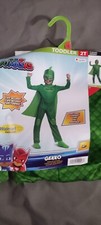 NEW Gekko PJ Masks Green Halloween Costume Toddler 2T