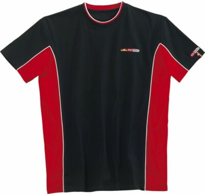 KS Tools T-Shirt Rot-Schwarz, S 100% Baumwolle 