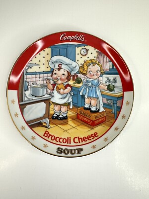 Vintage Danbury Mint Campbell's 1994  Bean and Bacon Soup Limited Edition Plate