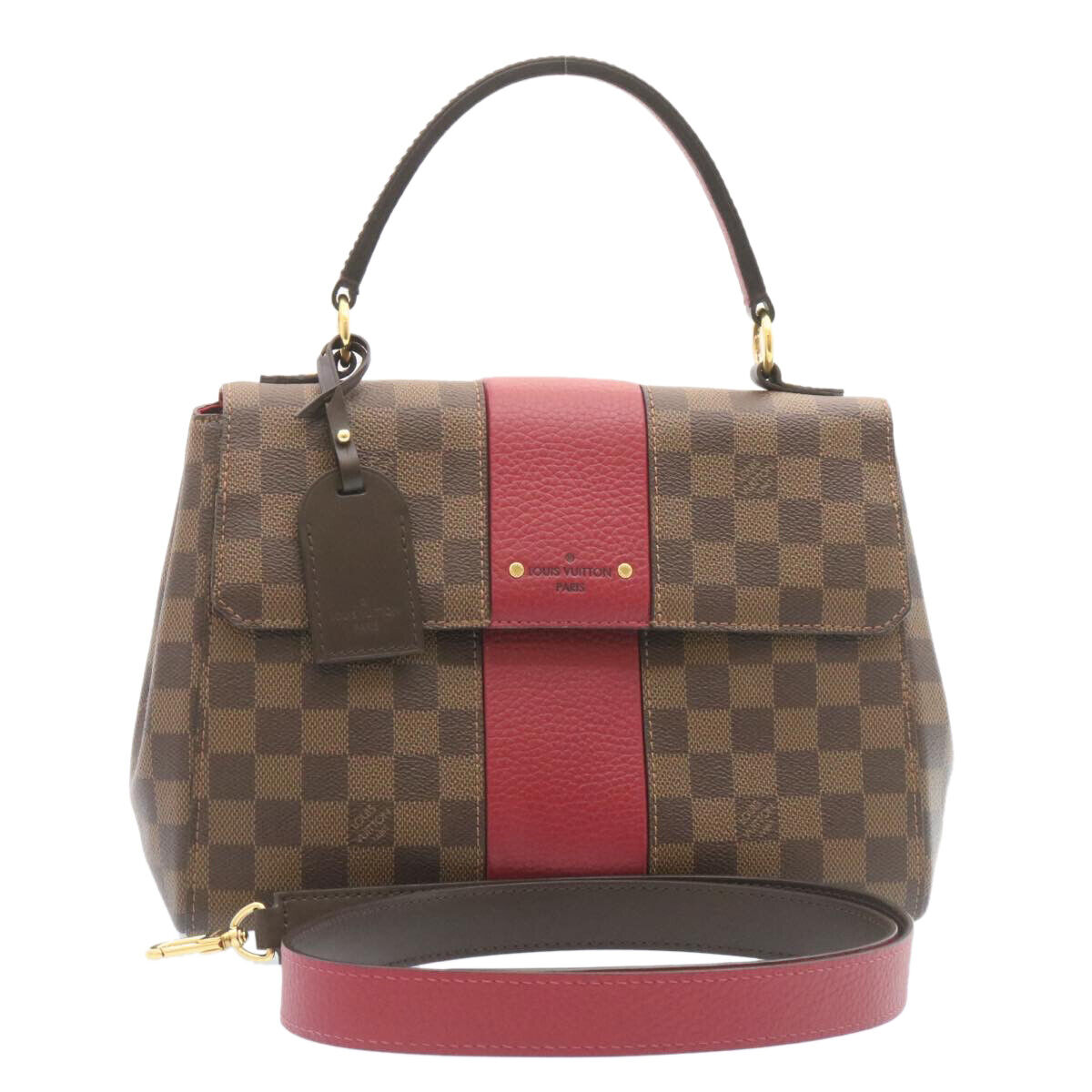 Louis Vuitton Bond Street Damier Ebene Shoulder Bag