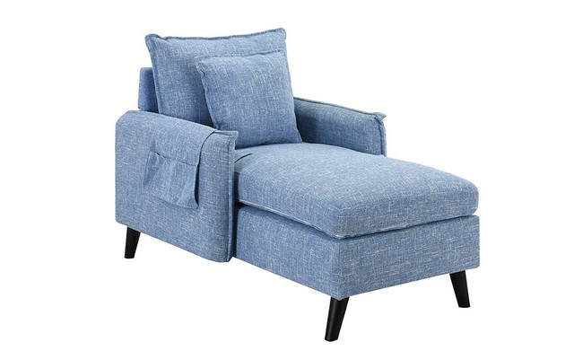 Living Room Furniture Gray Modern Banquette Bench Seating Chair