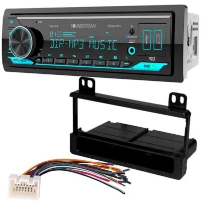 SOUNDSTREAM VM-20B For 1999-2004 Ford F-250/350 Bluetooth MP3 Car Stereo AM/FM Radio & Install kit