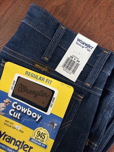 NWT Wrangler 945 Boot Cut Regular Fit 29x34 Cowboy Denim Jeans - Picture 3 of 9
