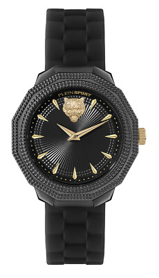 Plein Sport Damen Uhr Analog Quarz PLEIN SPORT DYNASTY PSOBA0323 Silikon