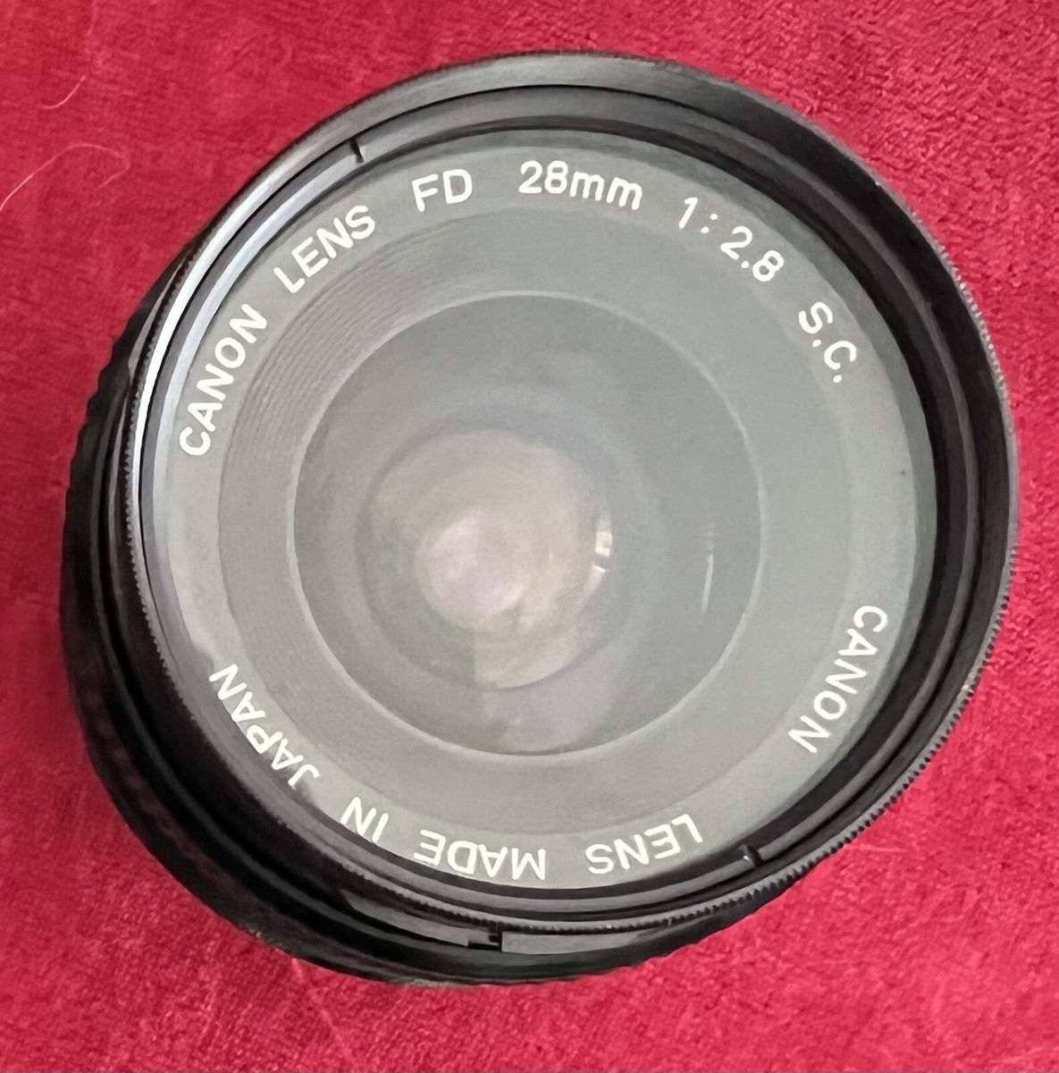 Canon NEW FD 28mm F2.8 MF Wide Angle Lens From JAPAN Serial Canon NEW FD 28mm F2.8 MF Wide Angle Lens From JAPAN Serial
