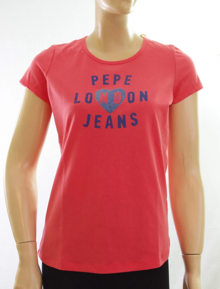 PEPE JEANS camiseta de mujer RENEE CORAL rosa - Imagen 1 de 1