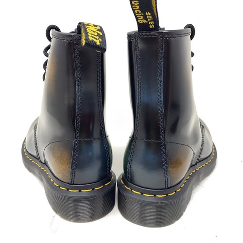 Botas con cordones Dr Martens 1460 de cuero cepillado multicolor nuevas sin etiquetas. - Imagen 15 de 17