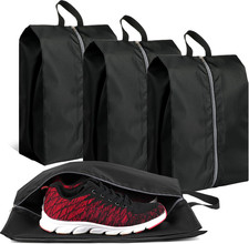 Shoe Bags for Travel, Set of 4 Pack Shoe Travel Bags for Packing Large