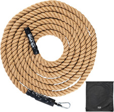 20Ft Gym Climbing Rope, 1.5" Diameter Mutiple Length Gym Fitness Training Rope..