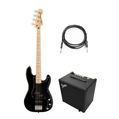 Squier Affinity P-Bass PJ BLK - Pack basse électrique-Set