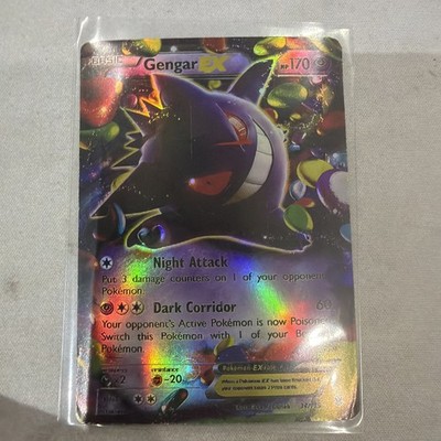 Gengar EX #34 from Phantom Forces ((2014)) – Pokémon card