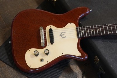 Vintage! 1964 Epiphone Olympic All OG Electric Guitar Cherry Red +