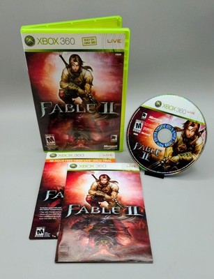 Fable II 2 (Xbox 360, 2008) Complete Tested W Reg Card