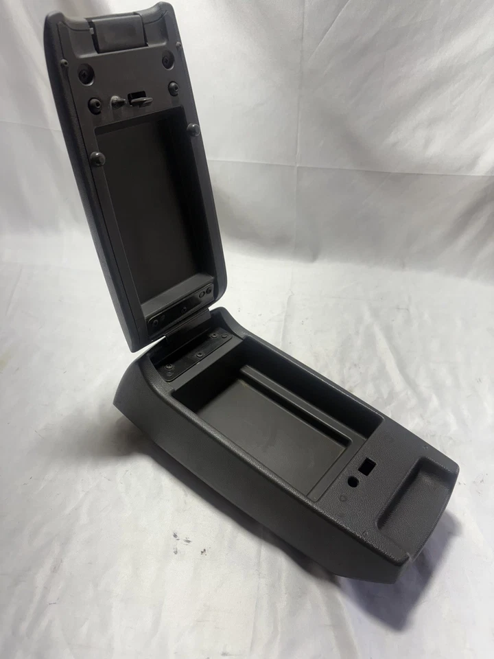 2004-2012 Chevrolet Colorado GMC Canyon Center Console Armrest Lid Dark Gray OEM - Image 3 of 4