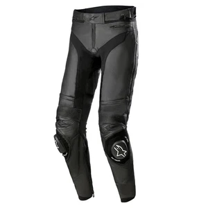 Alpinestars Missile V3 Motorbike Motorcycle Leather Trousers Black / Black