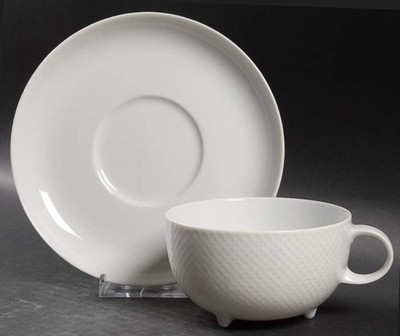 Rosenthal - Continental Century White  Cup & Saucer 5989566