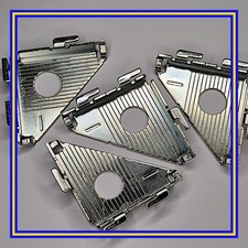 10049776 x4 IKEA Metal Left Corner Support Bracket Shelf Slot In