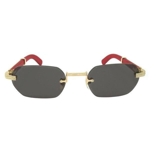 Rare Cartier Premiere de Cartier CT0362S Wood Sunglasses Trinity