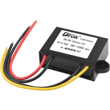 DC-DC Stabilizer, 9V-36V to 12V Boost Buck Converter 5A 60W Waterproof Auto S...