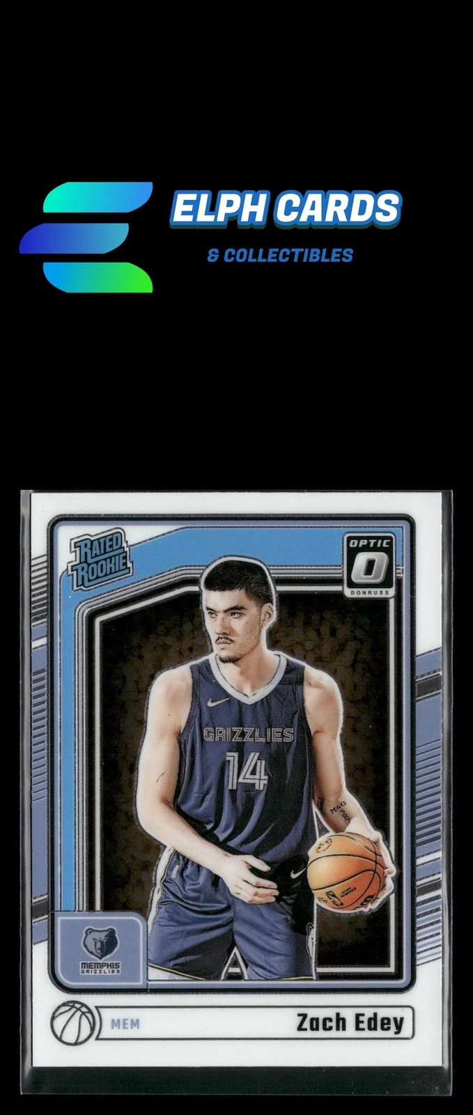 2024-25 Donruss Optic #288 Zach Edey