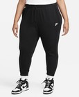 Nike Sportswear Women's Black/White Club Fleece Joggers (DV5085-010) Size 3X