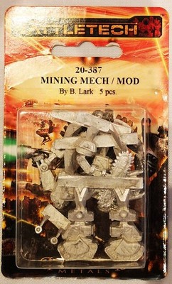 Iron Wind Metals - Classic Battletech - 378 403 409 434 (MiB, Sealed)