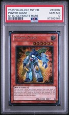 Power Giant #EN007 2010 Yu-Gi-Oh! 1st Edition STBL Ultimate Rare PSA 10