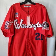 Washington Black Senators Jersey Mens XL Negro League Baseball Headgear Classics